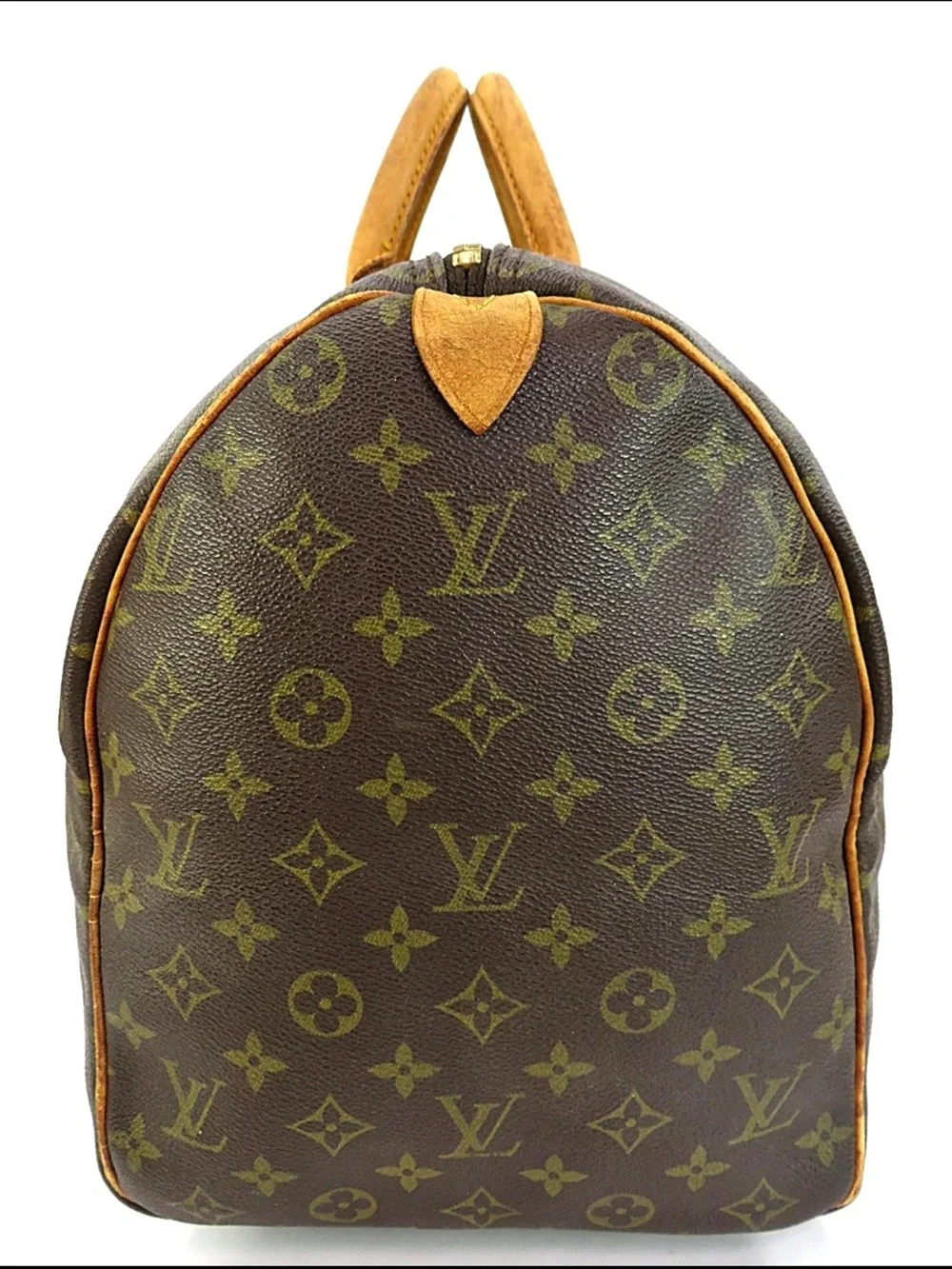Louis Vuitton Brown Monogram Keepall Duffle Bag